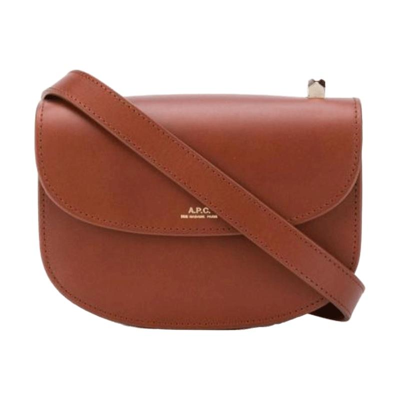 A.P.C. Geneva Leather Crossbody Bag