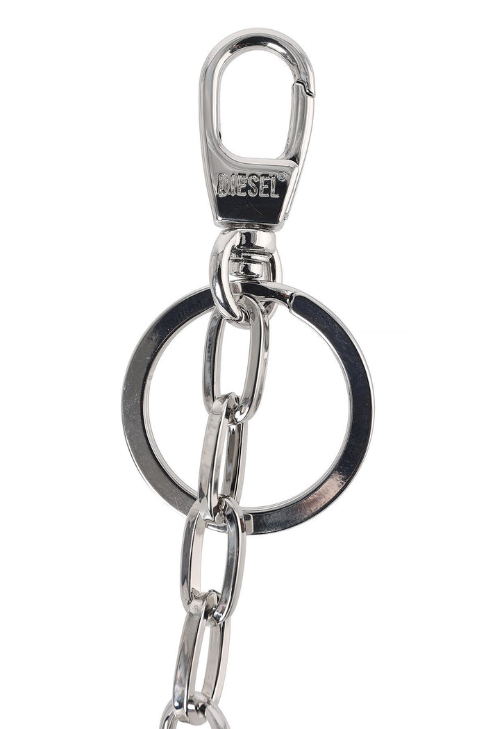 DIESEL HOLYC Silver Keyring Keychain Accessory Unisex X09691P5607 HA060