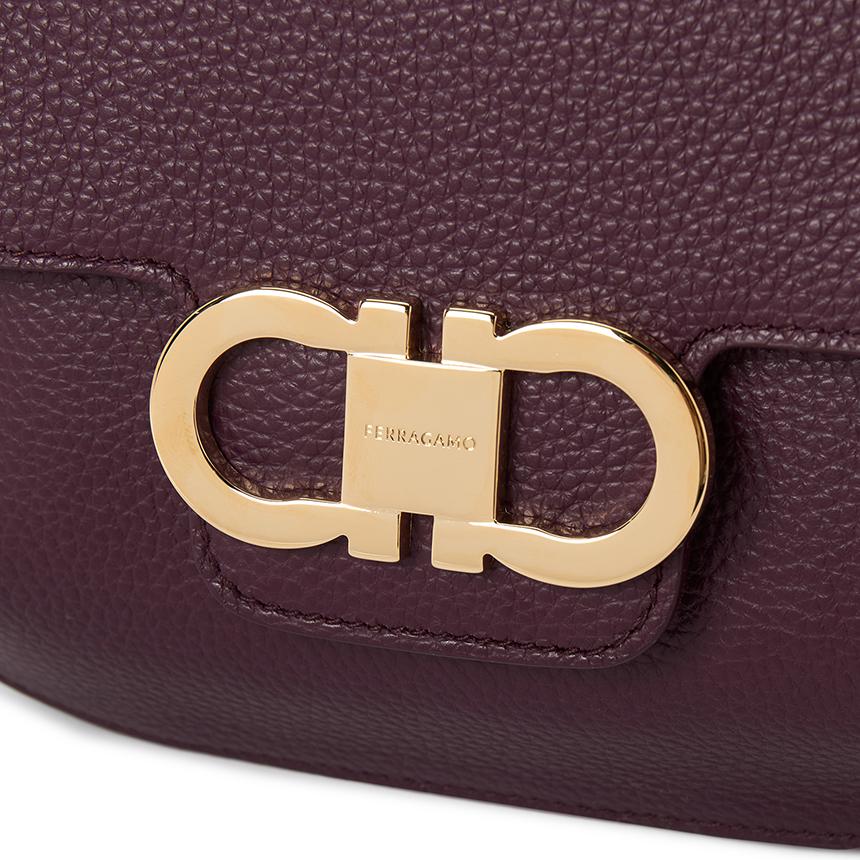Ferragamo Double Gancini Women’s Mini Crossbody Bag