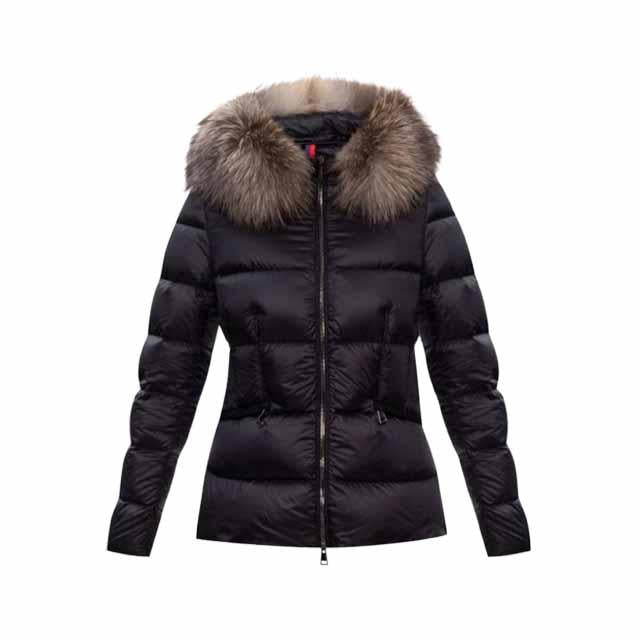 Moncler Black Boed Down Puffer Jacket Women 1A00099 595FE 99M
