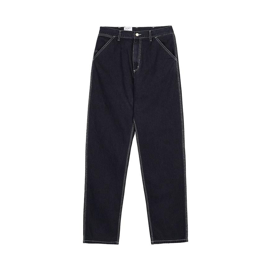 CARHARTT WIP Men’s Simple Denim Jeans Classic Pants Navy