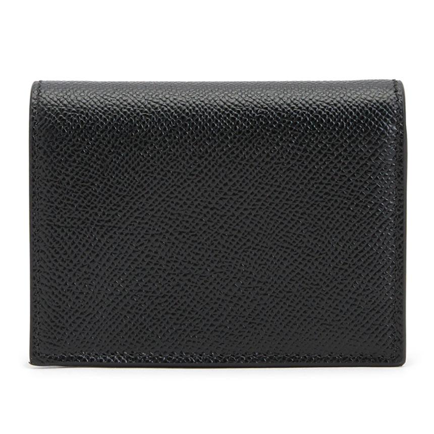 Ferragamo Vara Bow Leather Bifold Wallet Black Women’s