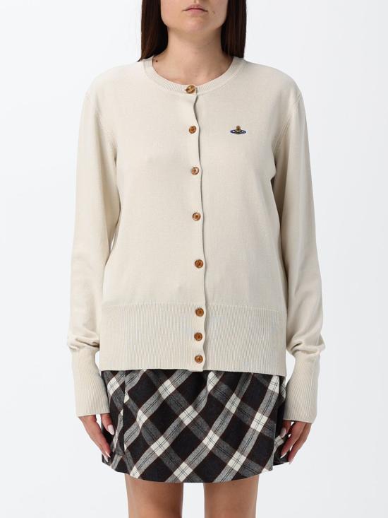 Vivienne Westwood BEA Knit Cardigan 1803002P Y001V A405 WHITE DOM