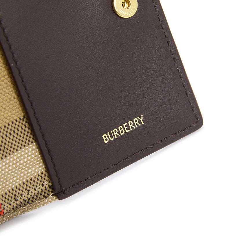 BURBERRY Leather Bloomsbury Women’s Bifold Wallet