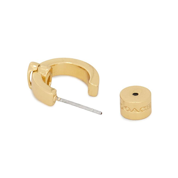 Coach Gold-Tone Logo Stud Earrings 560724 GLD 710