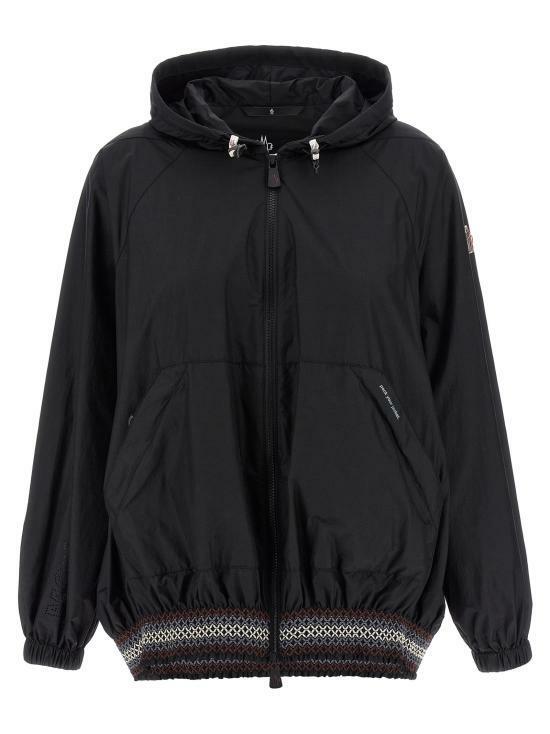 Moncler Samedans Hooded Jacket Black Women’s