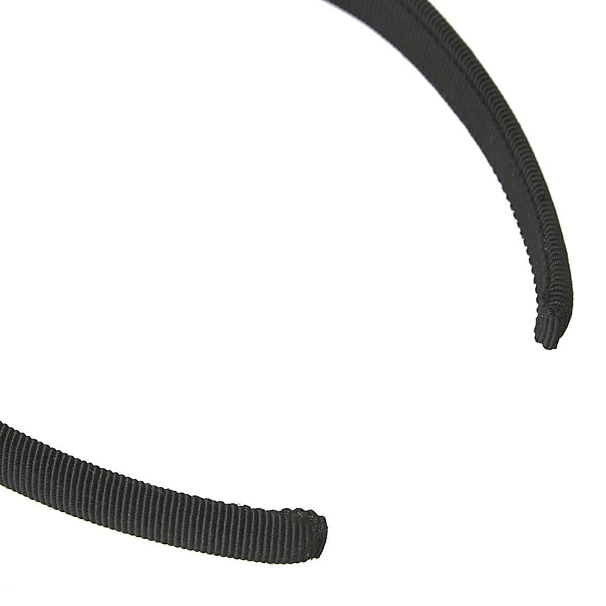 Ferragamo Vara Bow Hairband Black Gold Women’s Hair Accessory
