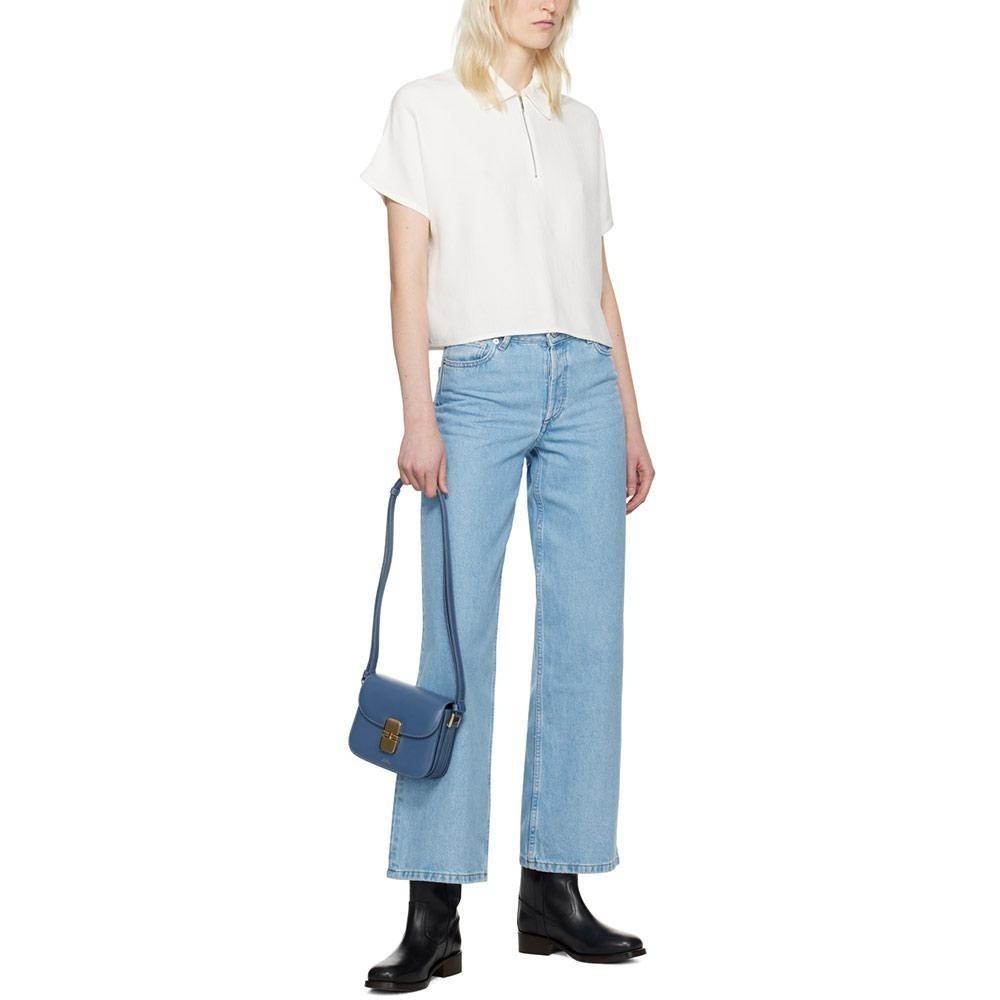 A.P.C. Elizabeth Denim Pants Women COGYH F09181 IAB