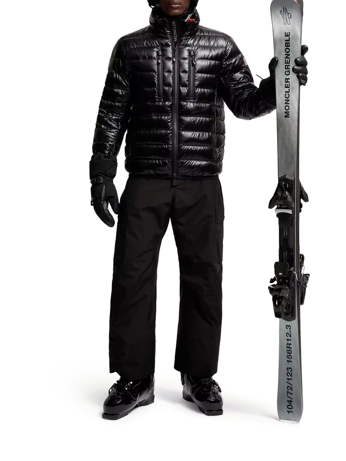 Moncler Black Down Puffer Jacket for Men
