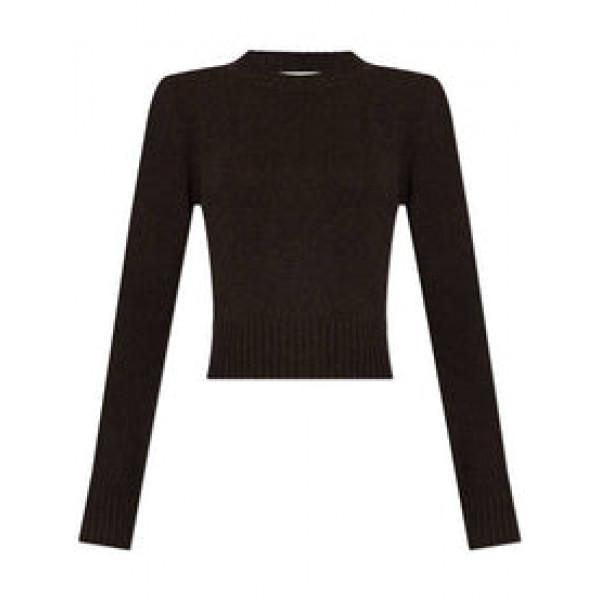 AMI Cashmere Ami de Coeur Crewneck Sweater