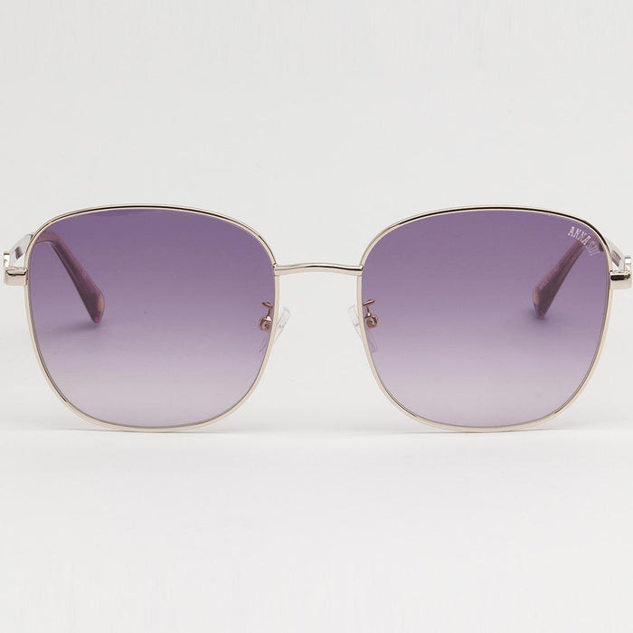 Anna Sui Oversized Women’s Sunglasses Black Plastic