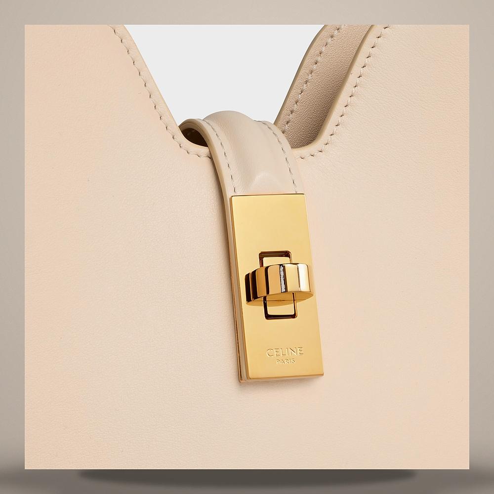 CELINE Small Soft 16 Camille Bag Smooth Calfskin Cream Crossbody