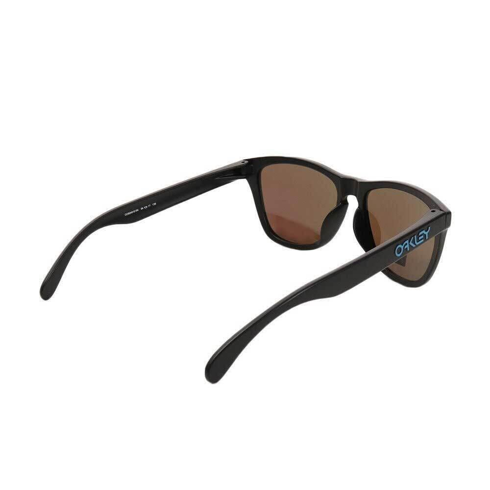 Nike Matte Black Asian Fit Sunglasses with Prizm Sapphire Lens