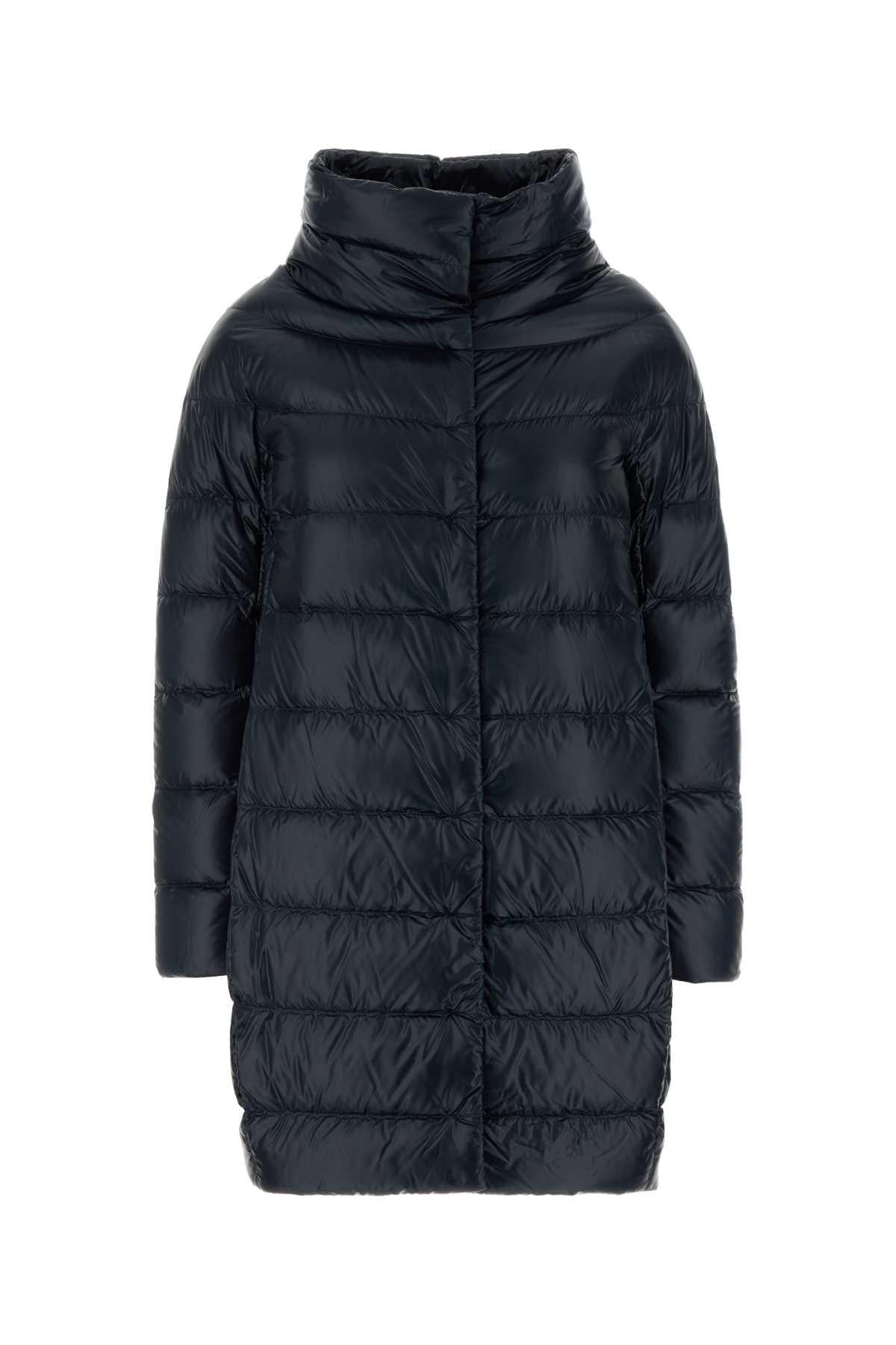 Herno Gray Lightweight Down Puffer Jacket
