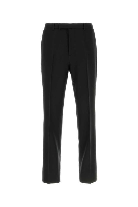 GUCCI Tailored Wool Trousers Black Men’s Classic Pants 814299 Z7AMR 1000