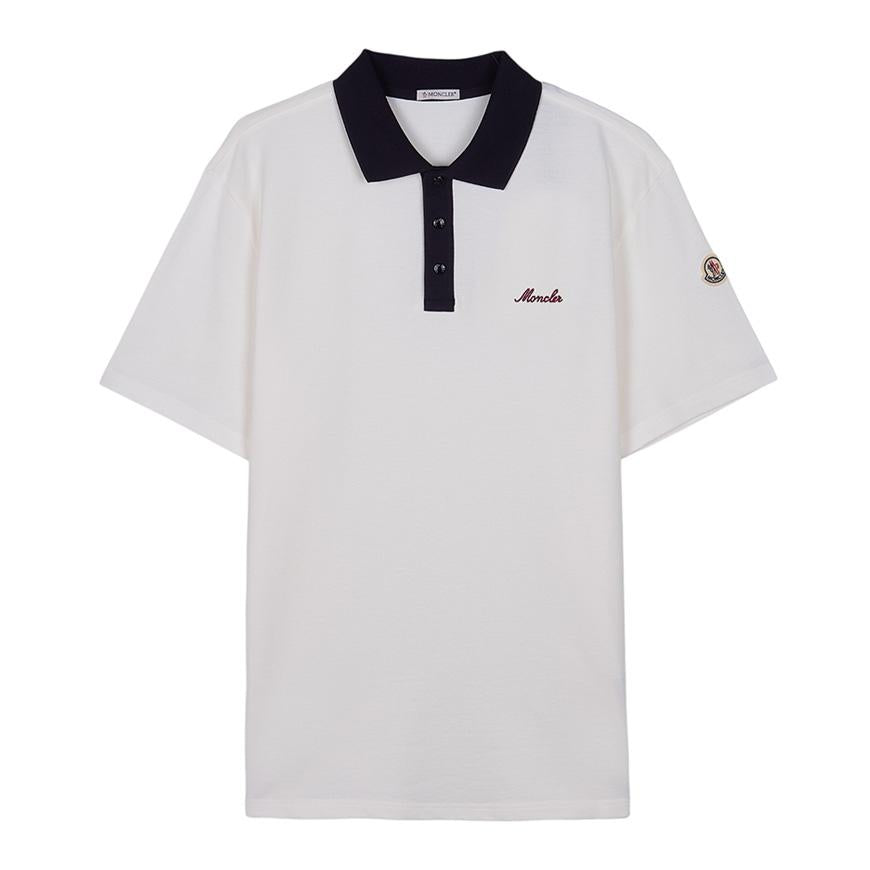 Moncler Men’s Logo Piqué Polo Shirt 8A00003 89A16 034