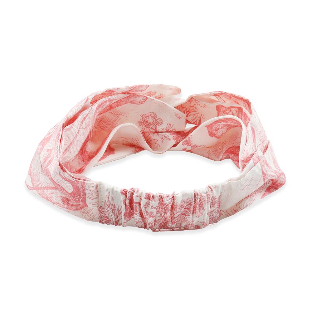 DIOR Toile de Jouy Sauvage Silk Hairband 25JOU155I602 415