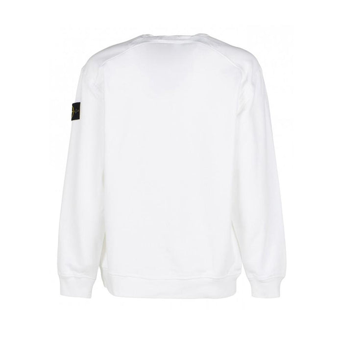 STONE ISLAND Fleece Logo Patch Sweatshirt 771561720 V0001
