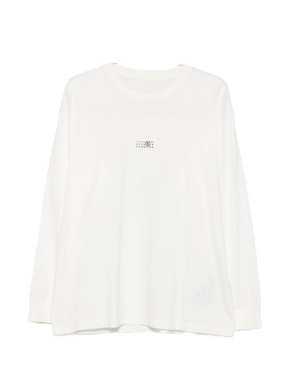 Maison Margiela White Cotton Long Sleeve Shirt