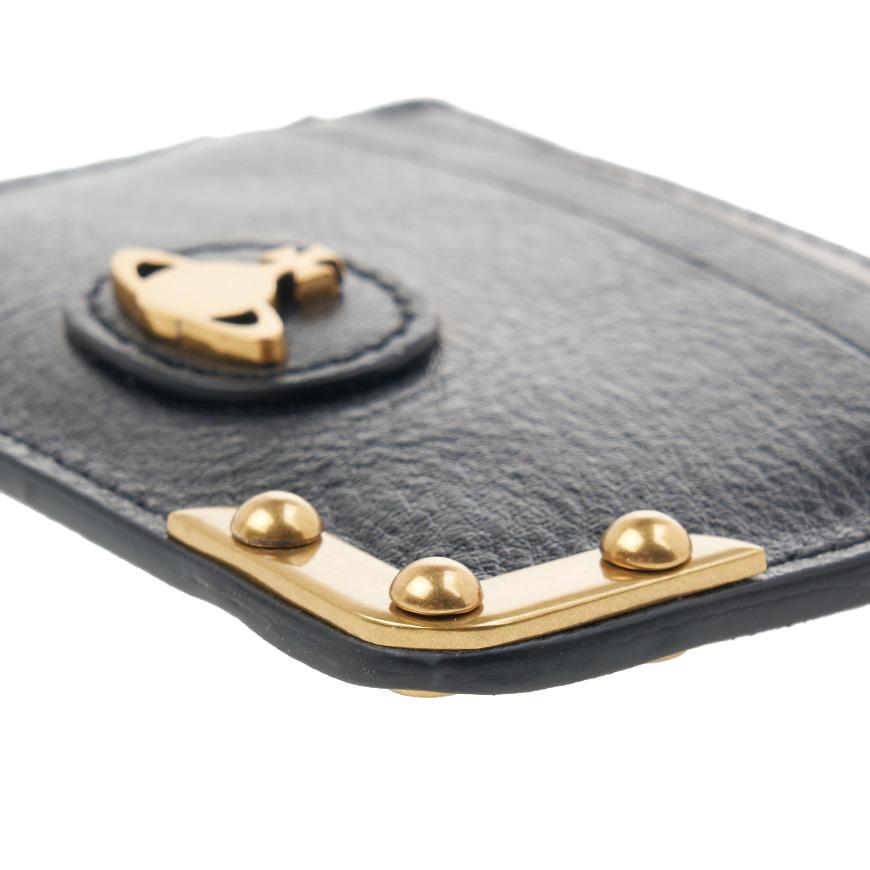 Vivienne Westwood Women’s ORB Logo Leather Card Holder 5403000HW L0067 N401
