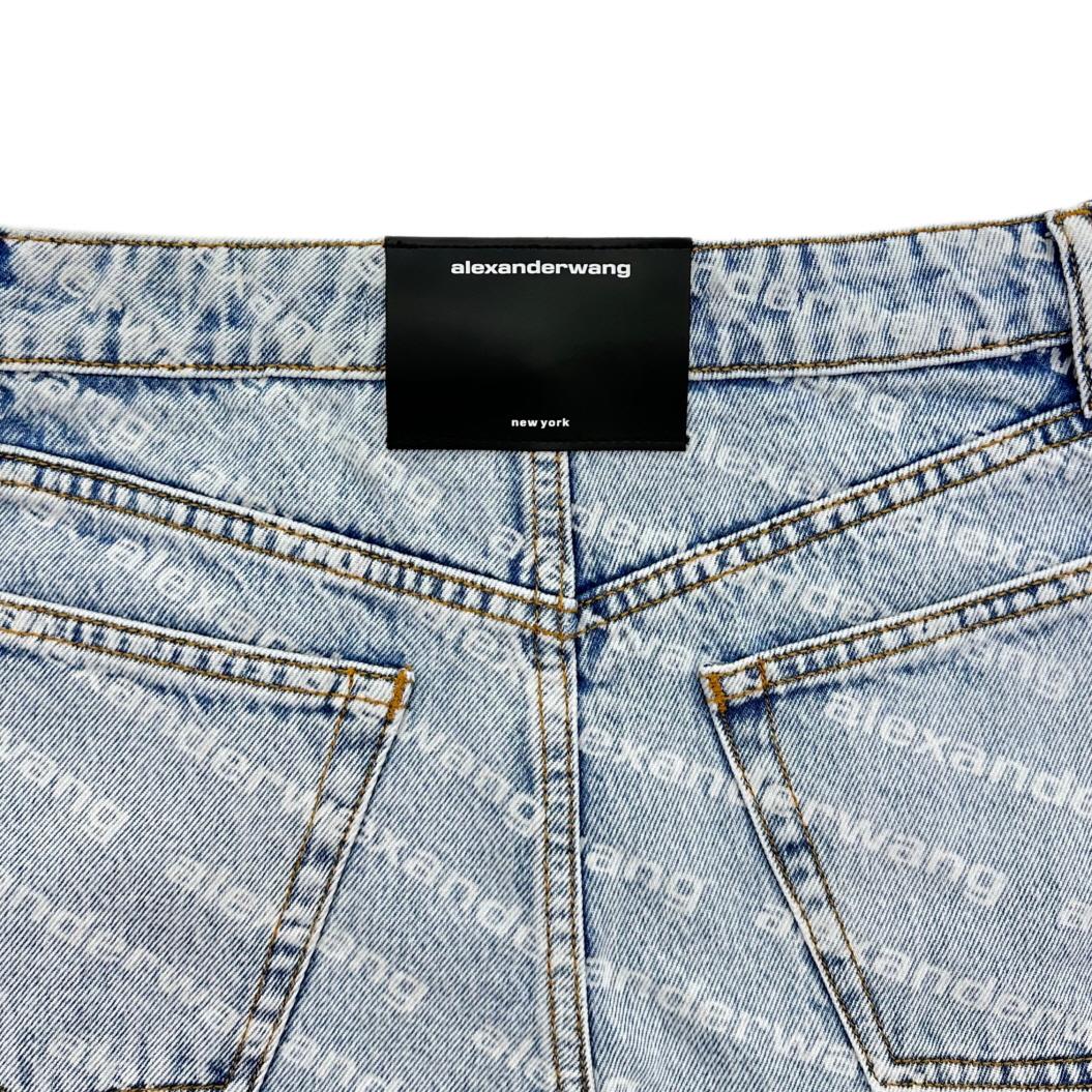 ALEXANDER WANG Logo Print Women’s Short Pants 4DC2204781