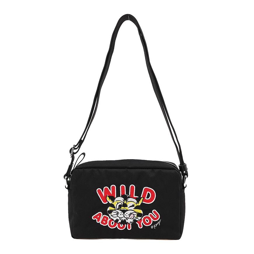 KENZO Wild Tiger Print Crossbody Bag for Men FG55SA618F21 99