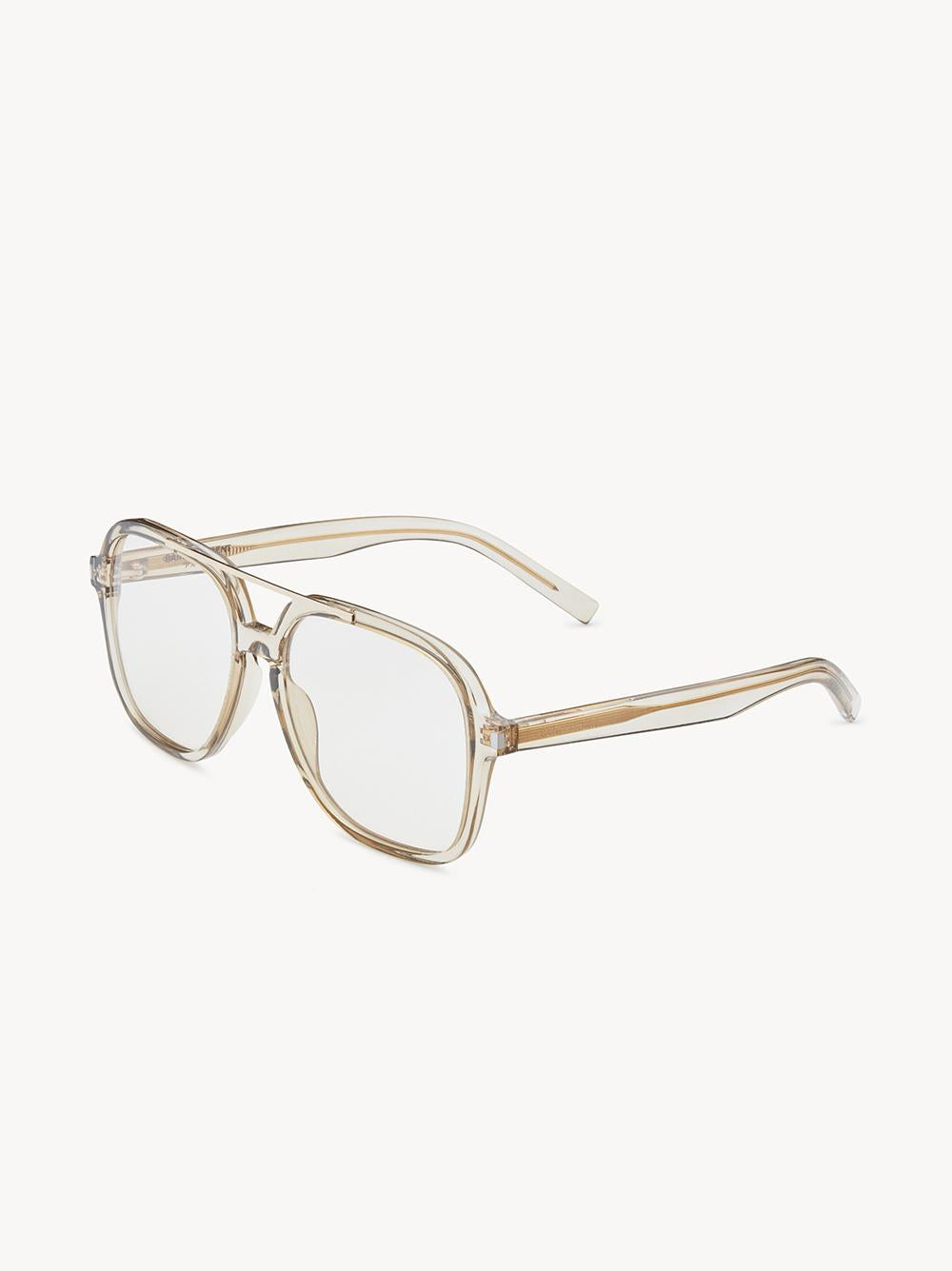 Saint Laurent Black Acetate Cat-Eye Sunglasses
