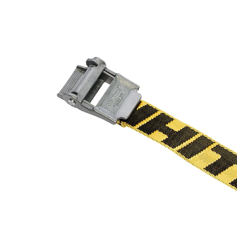 OFF WHITE Yellow Mini Industrial Belt OMRB021 F19F 42028 6010