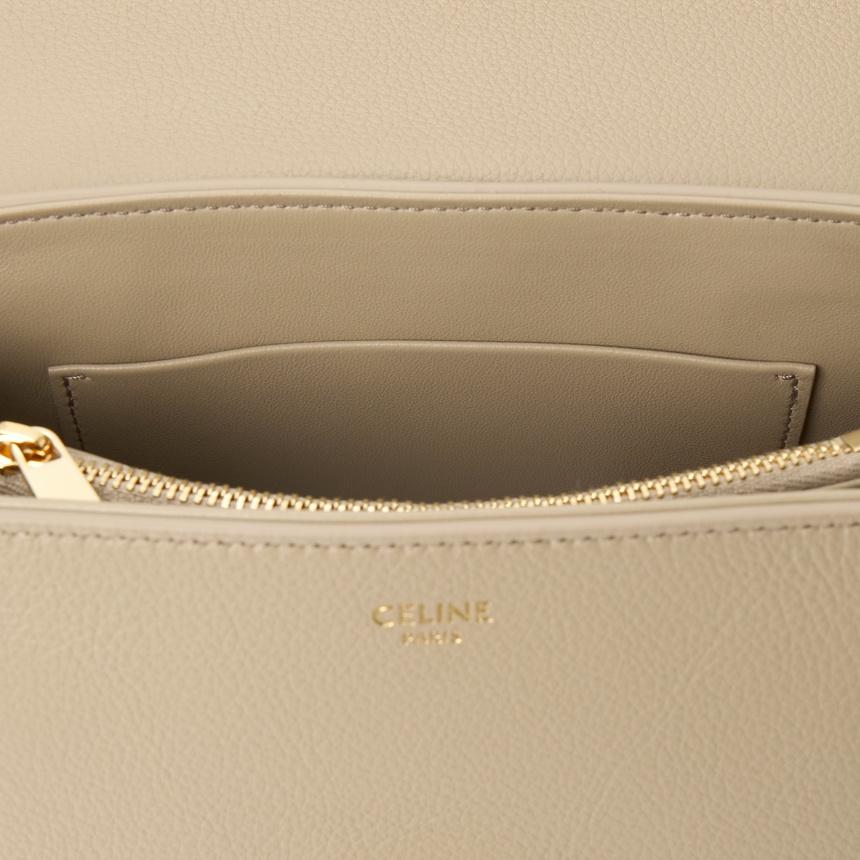 CELINE Teen Nino Women’s Leather Tote Bag Cream