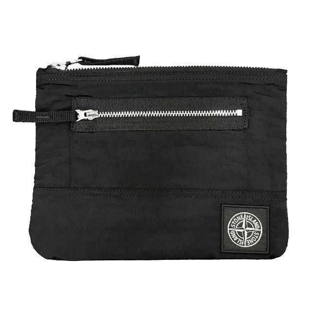 STONE ISLAND Coated Metal in Econyl Compass Pouch Passp K2S159500004 S0251 V0029