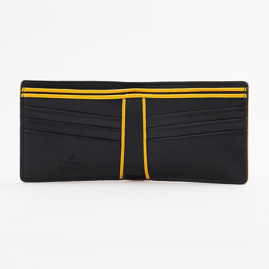 Vivienne Westwood Men’s Leather Bifold Wallet Black