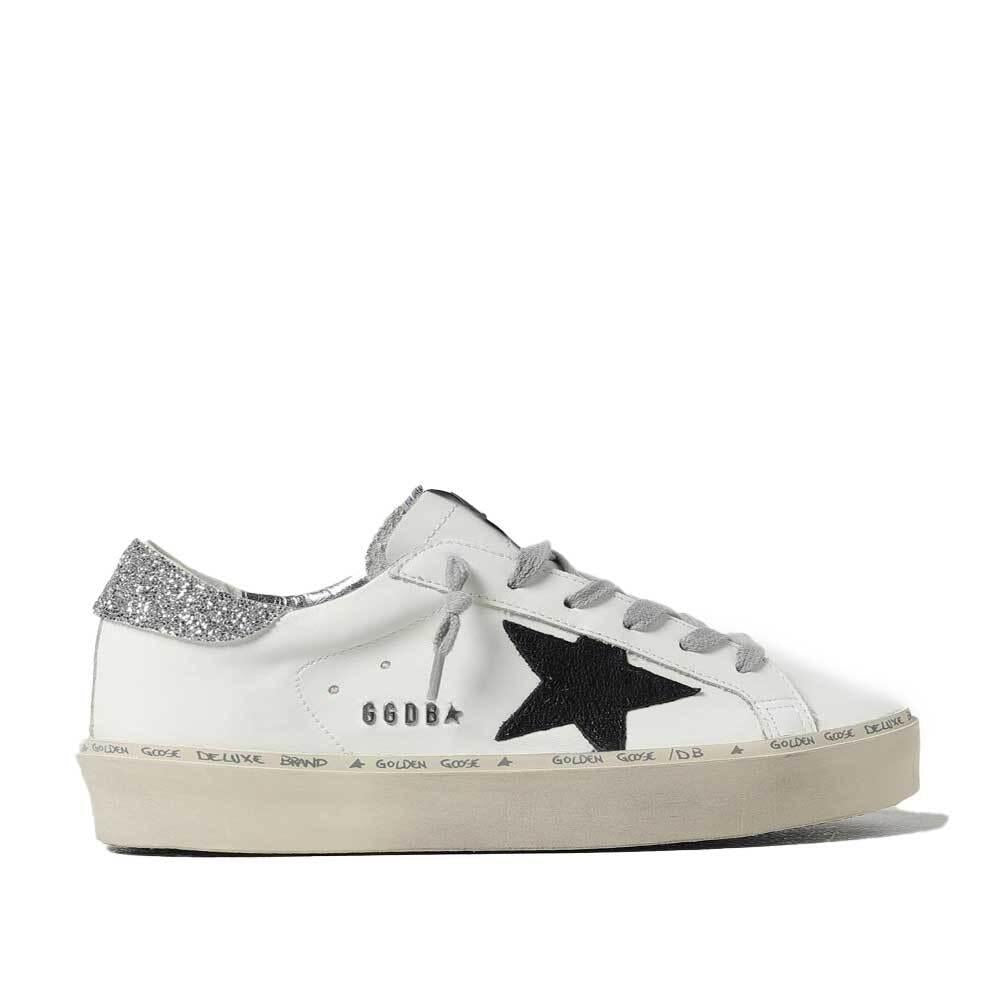 GOLDEN GOOSE Women’s Hi Star Classic Low-Top Sneakers White Leather