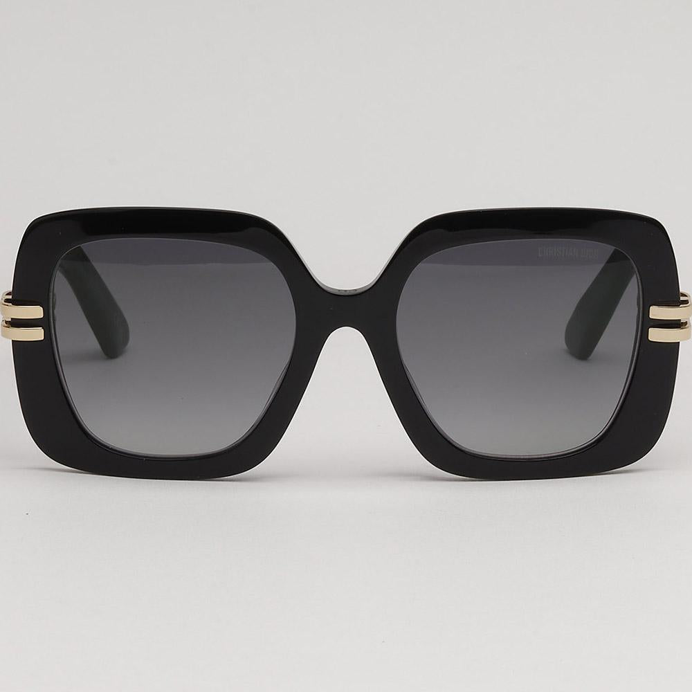 DIOR Oversized Acetate Sunglasses Unisex Black