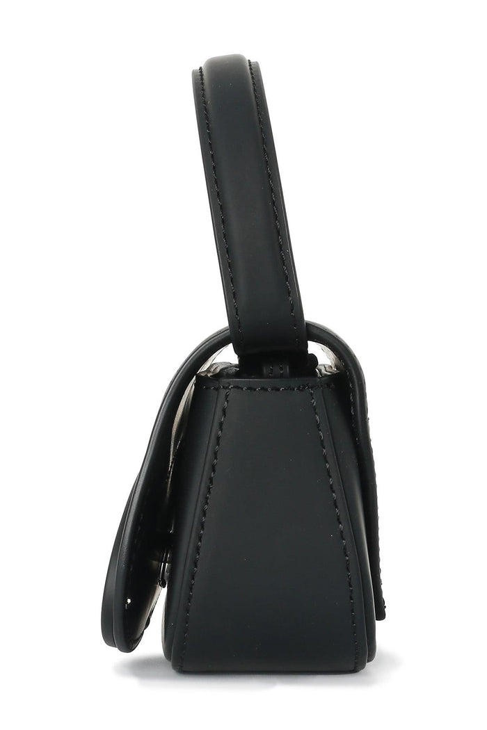 DIESEL 1DR XS Chain Strap Crossbody Bag Black
