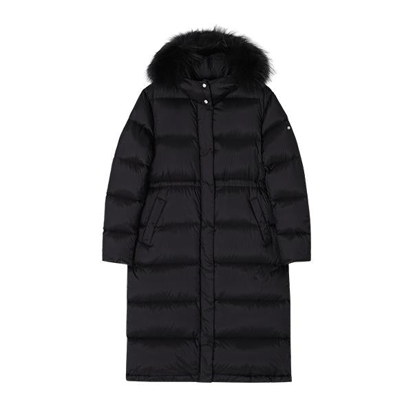 ADD Logo Goose Down Long Puffer Coat for Women 8AW223F 8507