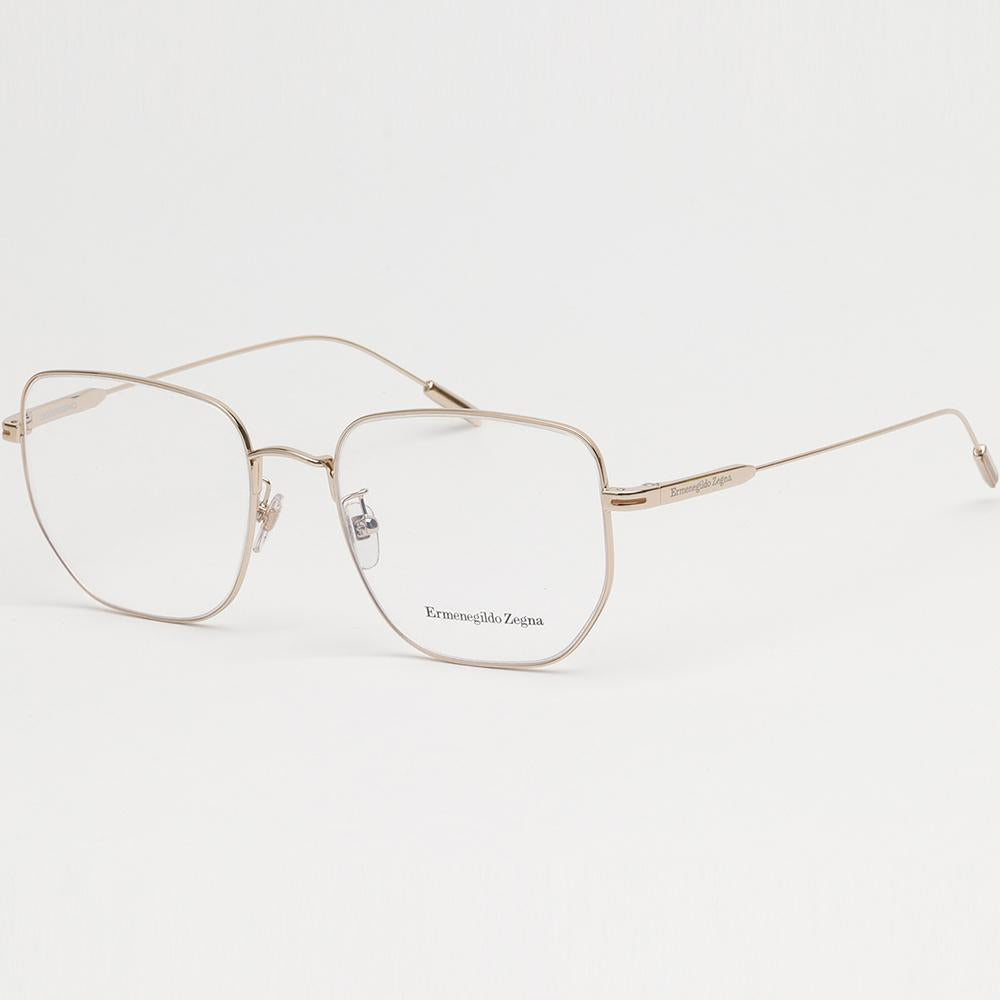 Zegna Classic Gold Metal Unisex Eyeglass Frames EZ5222D 028