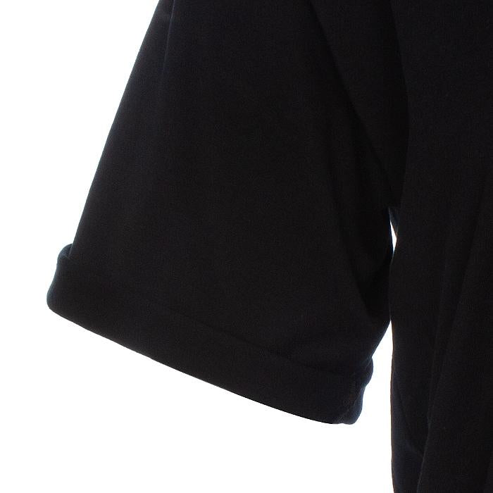 Saint Laurent Logo Print Short Sleeve T-Shirt Black