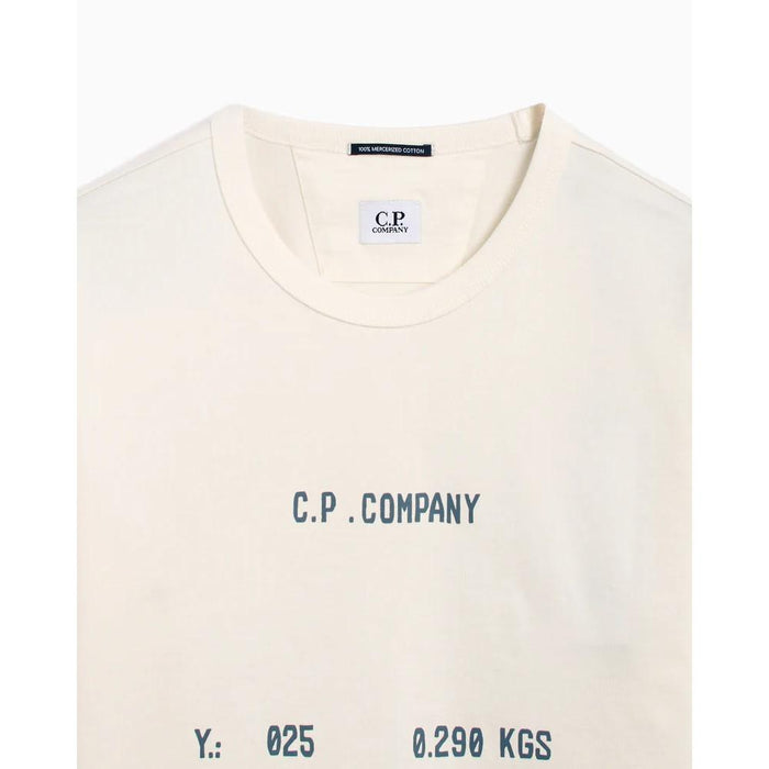 CP Company Typographic Logo Short Sleeve T-Shirt