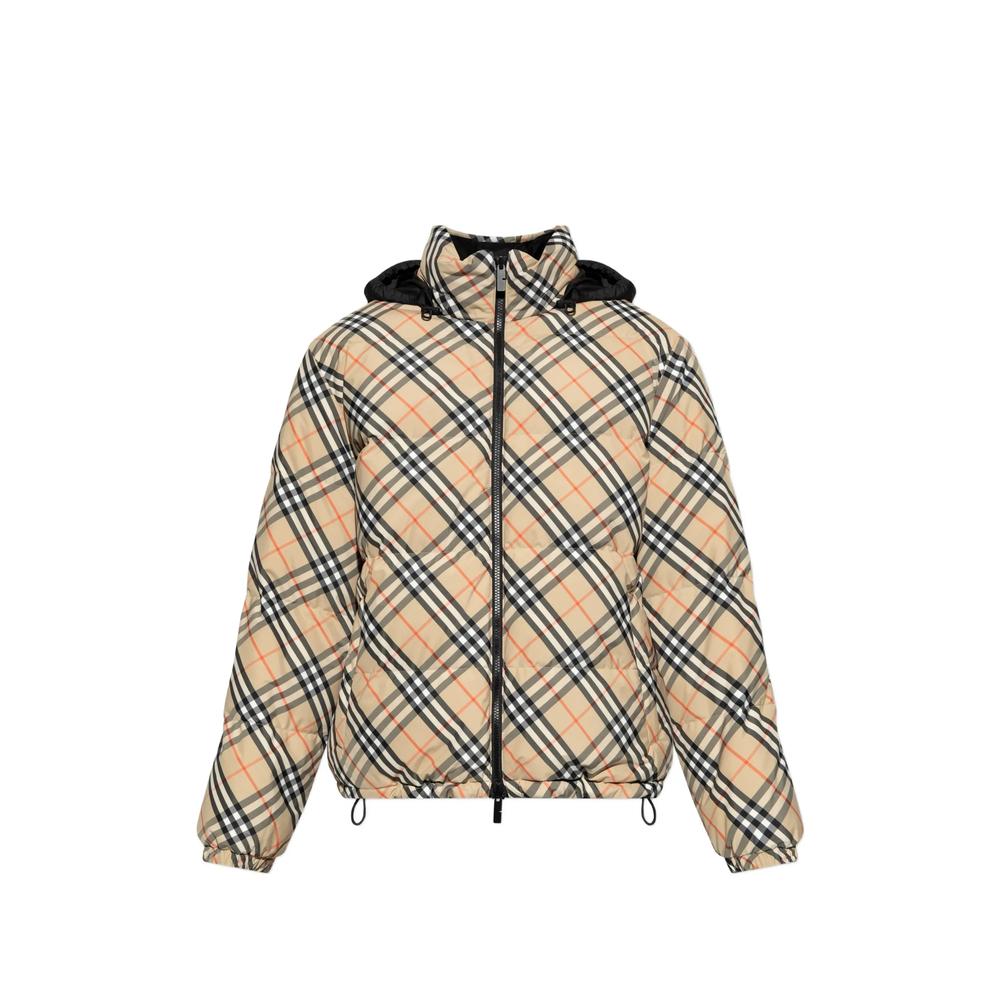 BURBERRY Black Snowdon Down Puffer Jacket