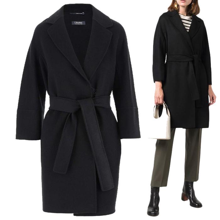 Max Mara ARONA Black Coat