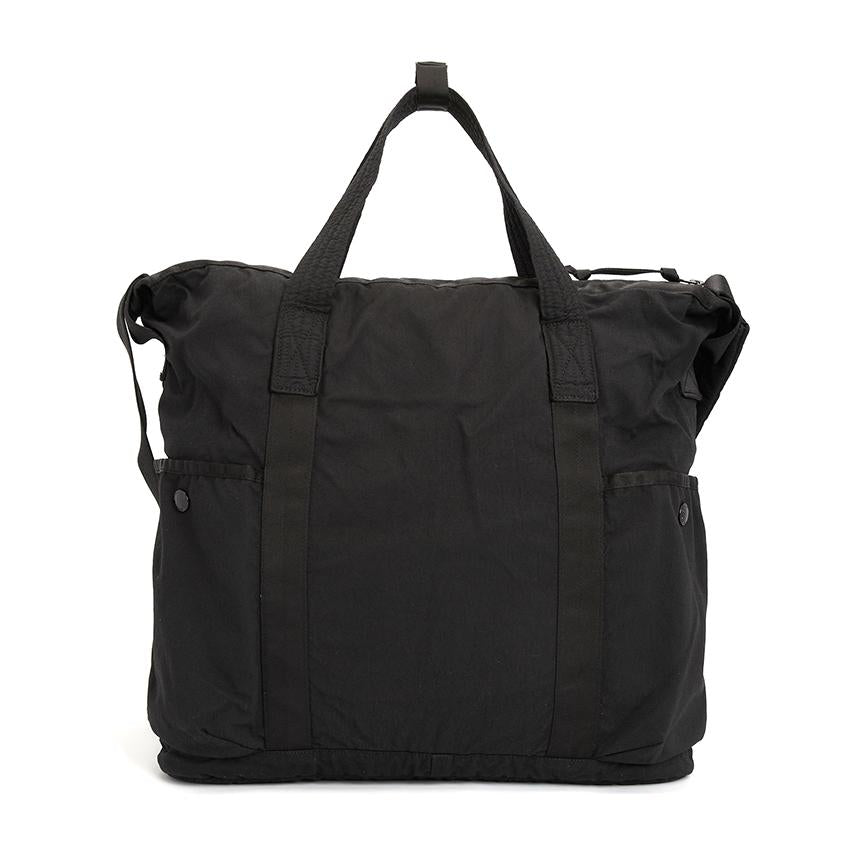CP Company Black Nylon Tote Bag for Men