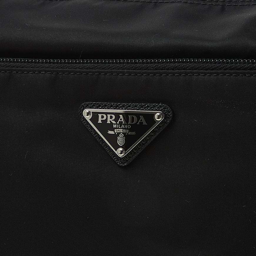 PRADA Re-Nylon Black Shoulder Bag for Women