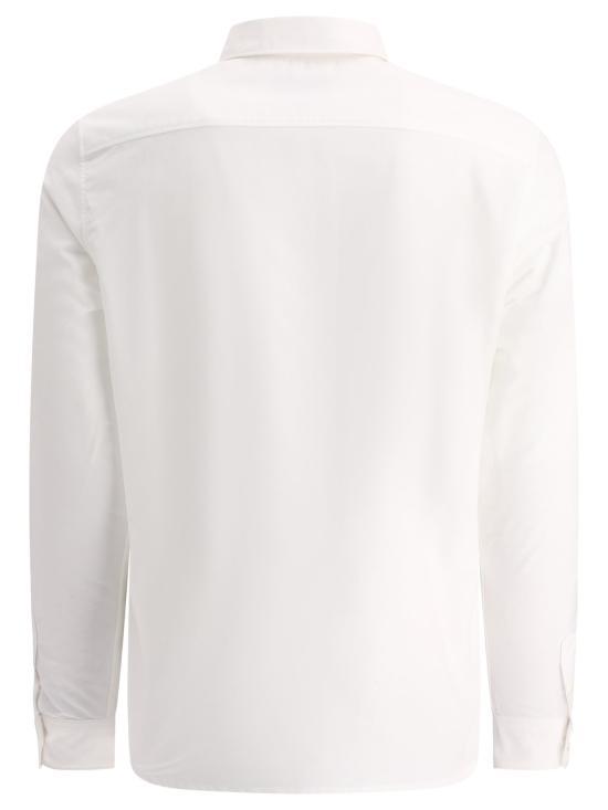 A.P.C. White Long Sleeve Shirt