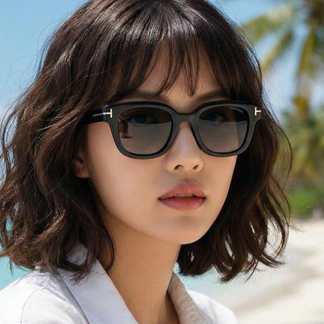 TOM FORD Acetate Asian Fit Unisex Sunglasses TF1274 D 01B
