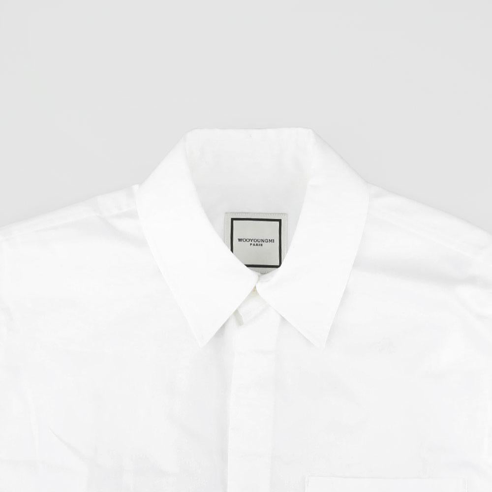 WOOYOUNGMI White Cotton Long-Sleeve Shirt W253SH01 806W