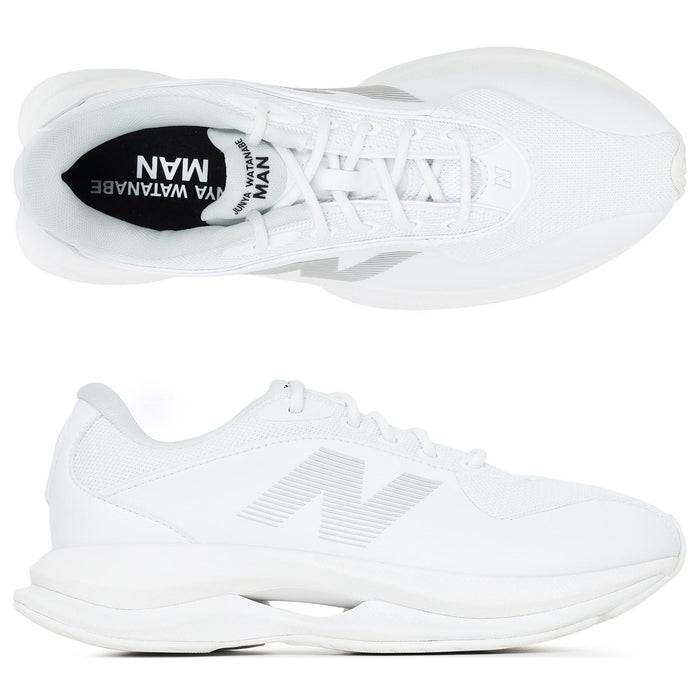 JUNYA WATANABE x New Balance White TF100 Low-Top Sneakers