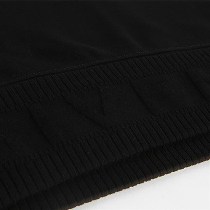 GIVENCHY Black Logo Print Zip Sweatshirt
