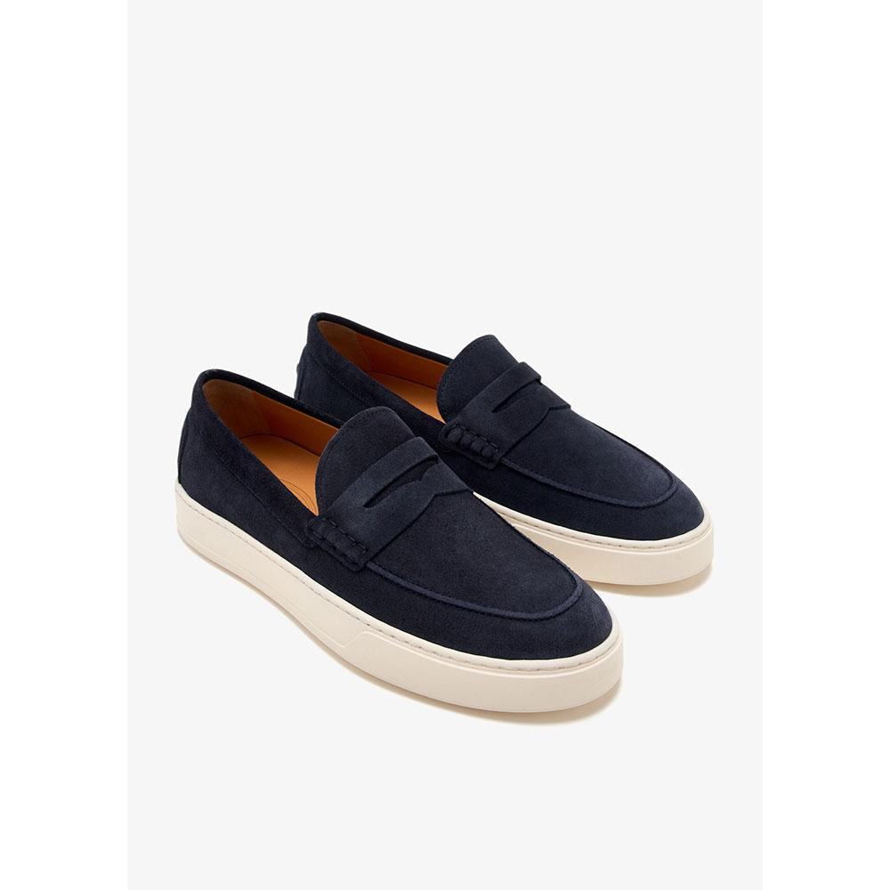 Tods Suede Blue Men’s Loafers