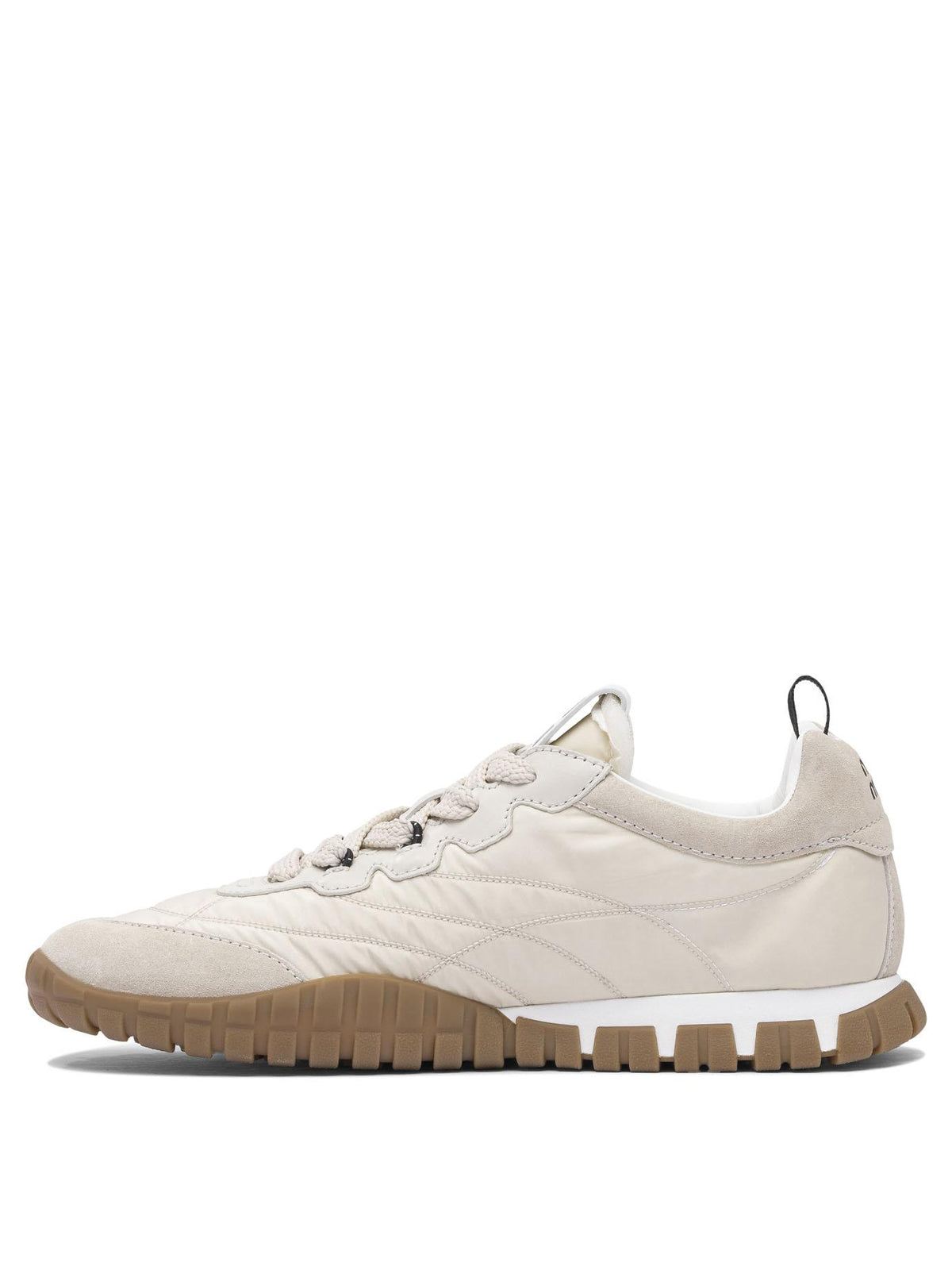 Miu Miu White Leather Low Top Sneakers