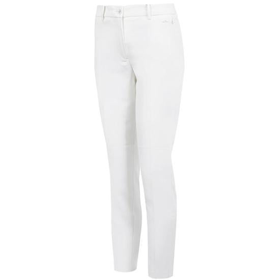 J LINDEBERG Straight Classic Pants for Women GWPA093000000 WHITE DOM